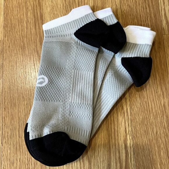 PA Plus Ankle Compression Socks Black Gray L/XL - Picture 9 of 13